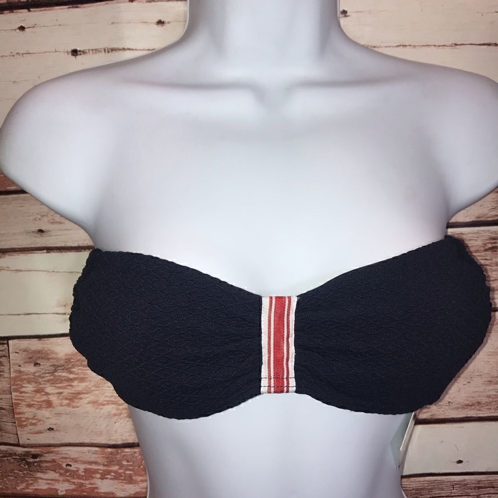 Victoria’s Secret Bandeau Black Red White - Picture 4 of 9
